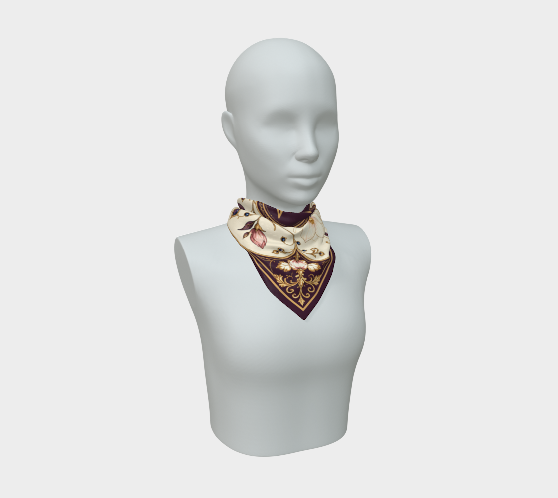The Heirloom Garden — The Queen Mother’s Garden Scarf