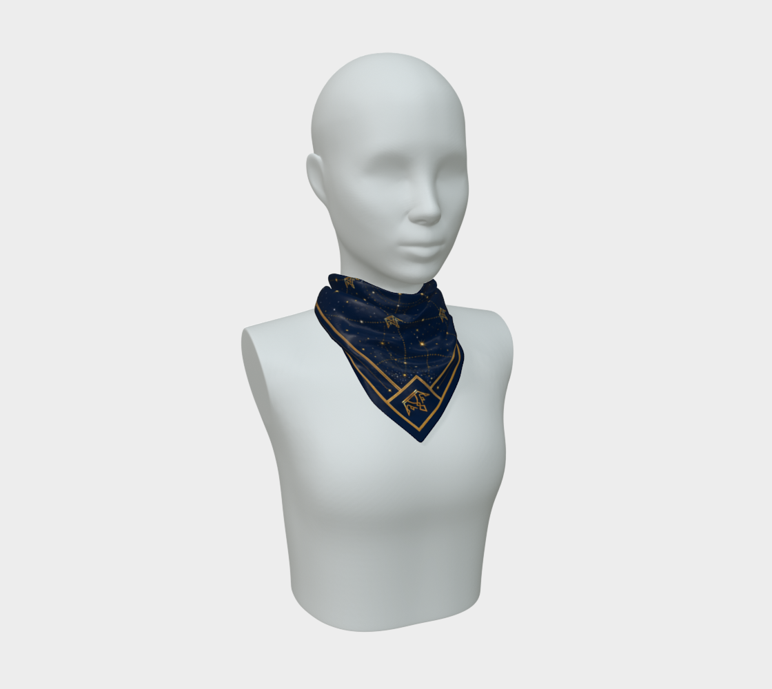 Crown of the North Star — The Guiding Queen Scarf