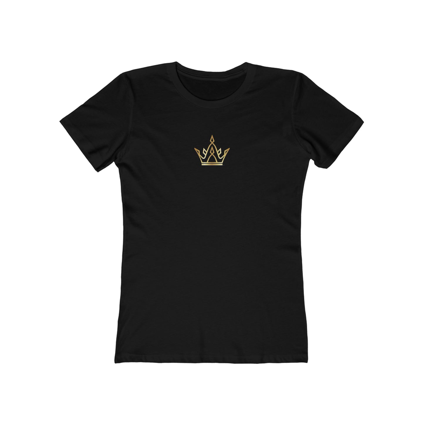 Chic Crown Boyfriend Tee for Women, Stylish Oversized T-Shirt, Casual Weekend Wear, Gift for Her, Trendy Graphic Top, Summer Fashion