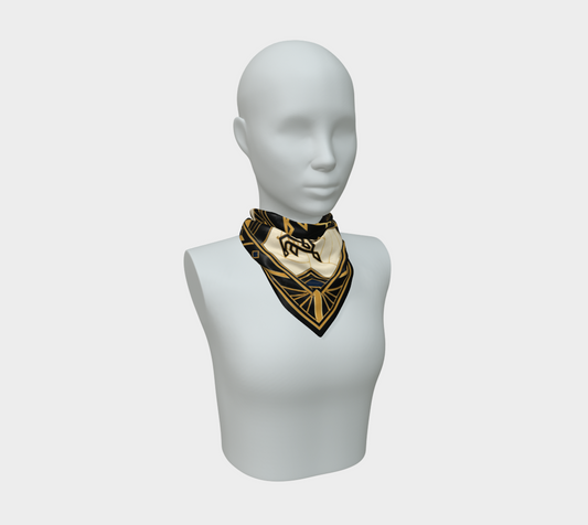The Gilded Flame — The Undimmed Queen Scarf
