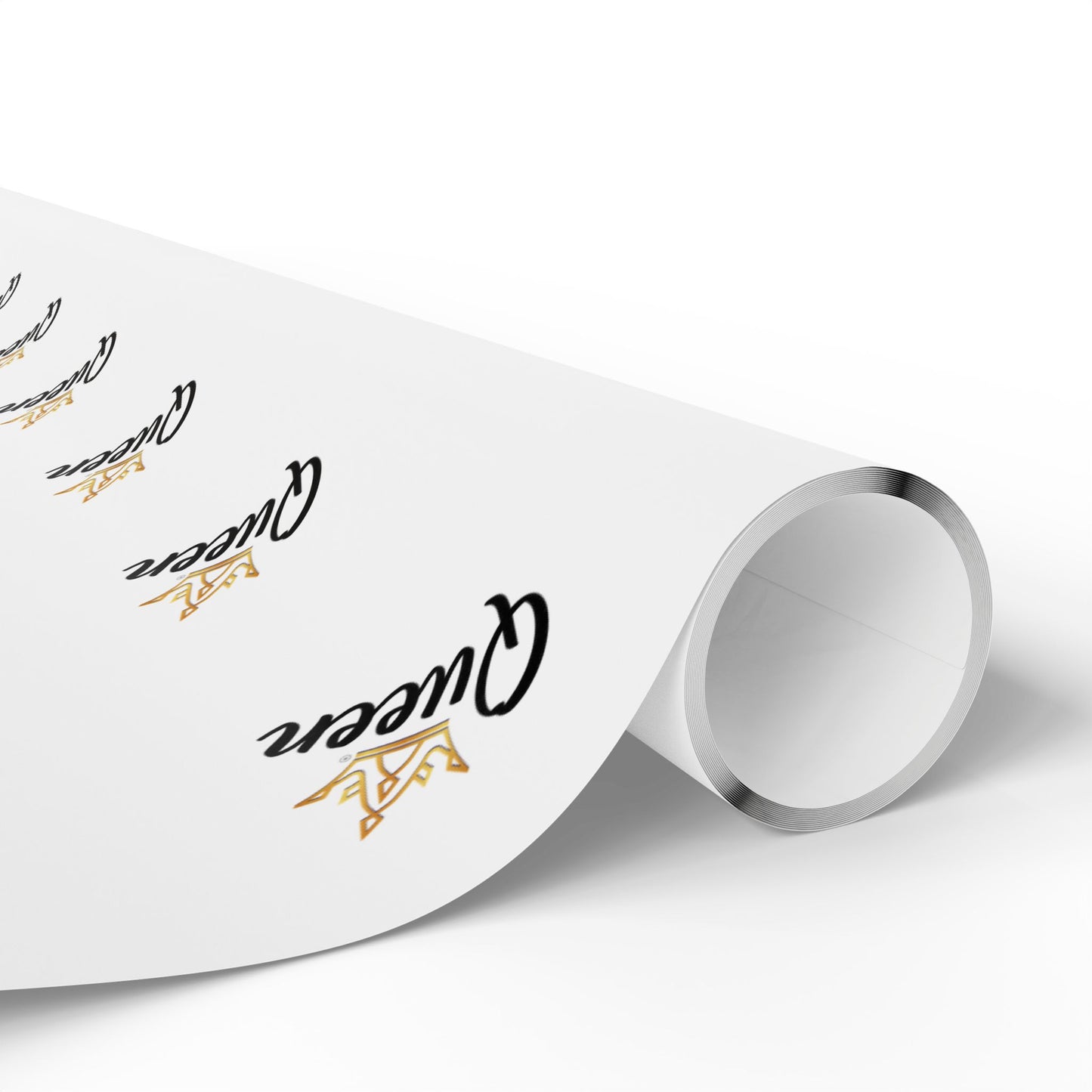 Roll of vinyl with 'Q fever' text on a white background