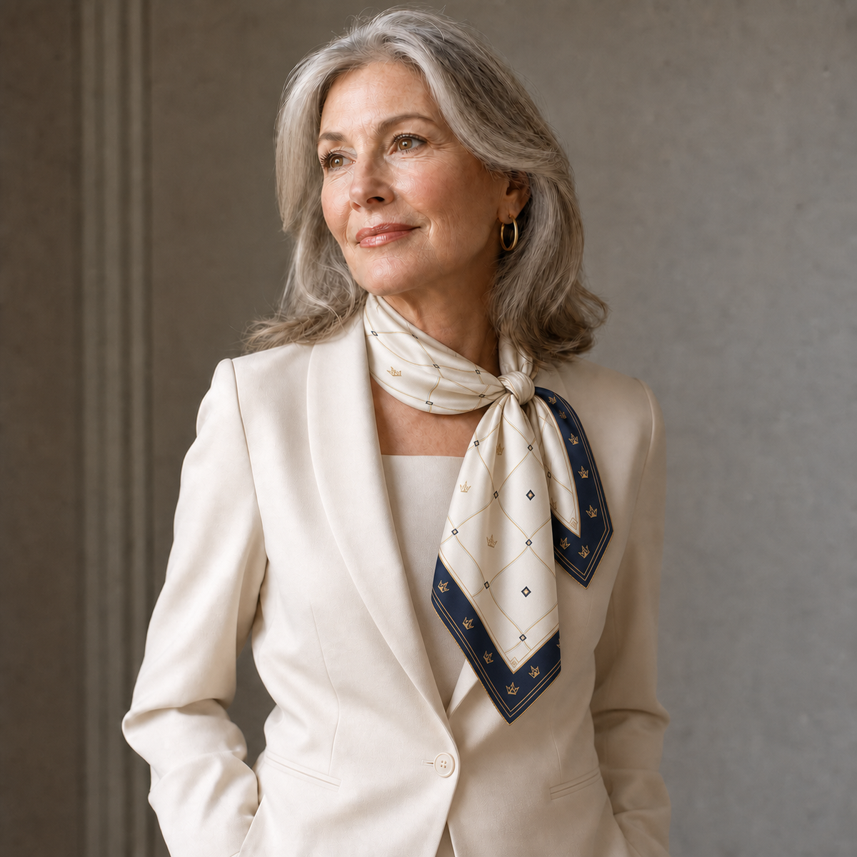 Signature Silk Scarf
